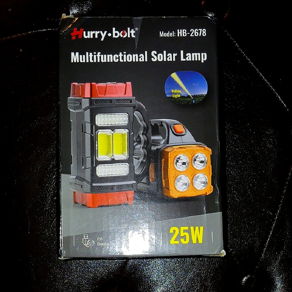 Hurry Bolt Multifunctional Solar Lamp